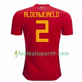 Tenue Belgique Alderweireld 2 Domicile Coupe du monde 2018 Maillot de Foot